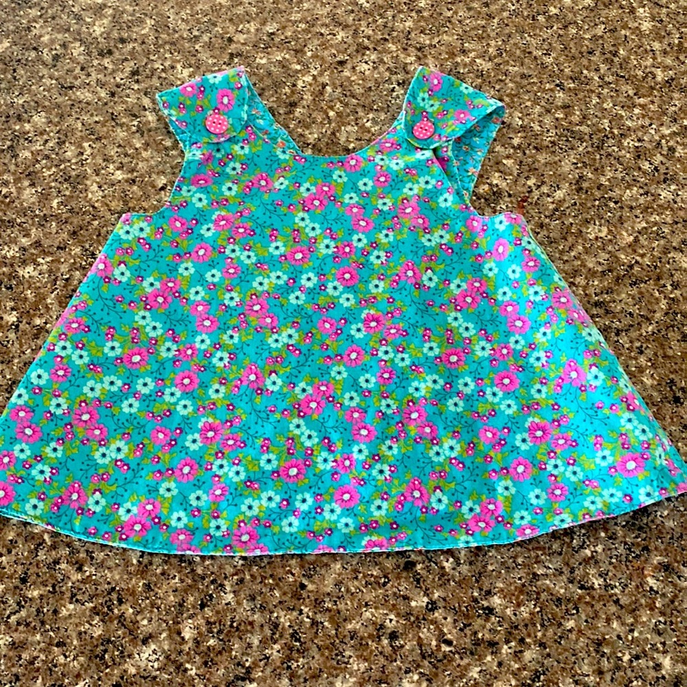 RARE reversible aline wrap floral print dress size 12-18